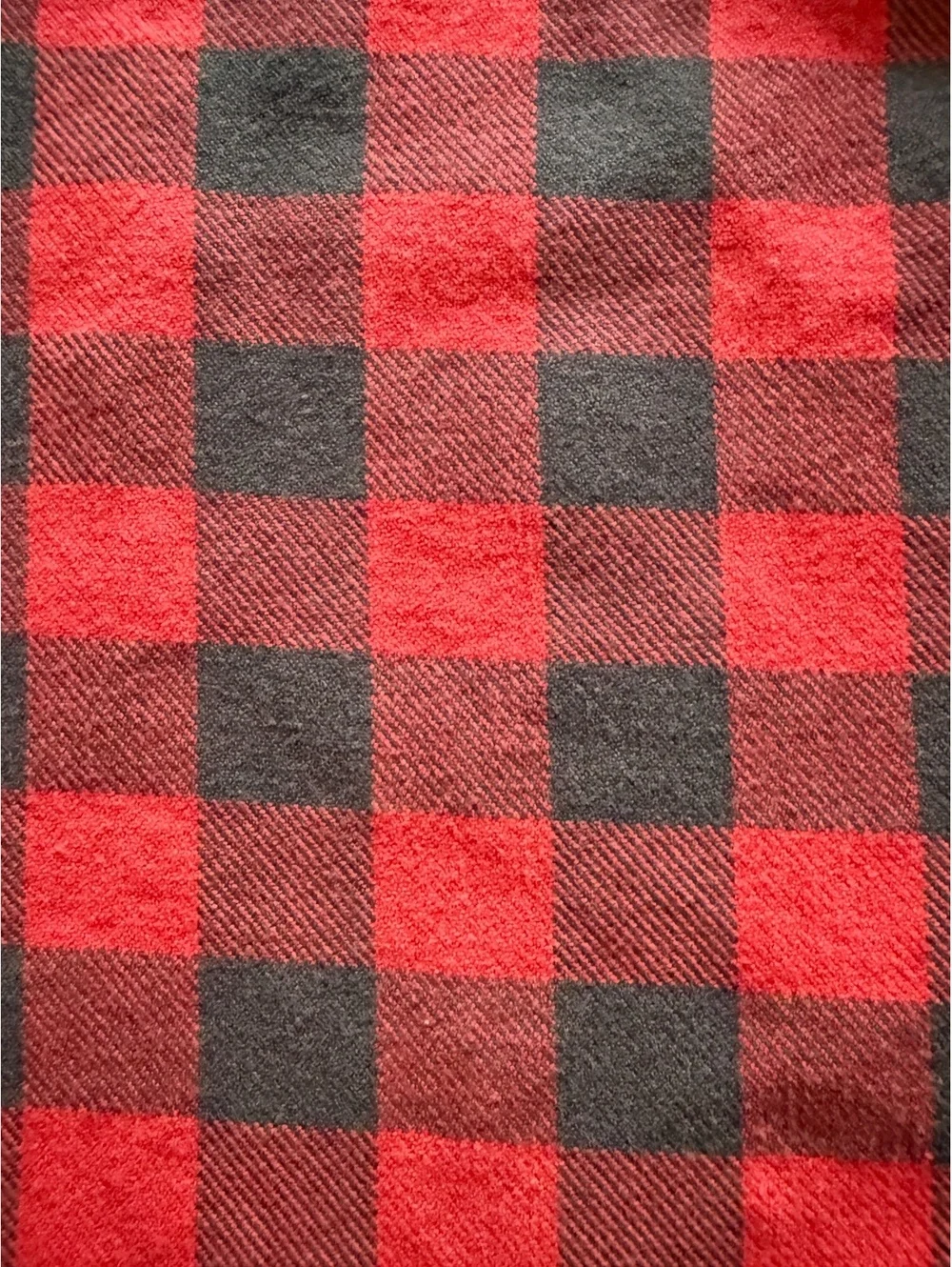 J.Crew Medium Red and Black Buffalo Plaid Cotton Shirt